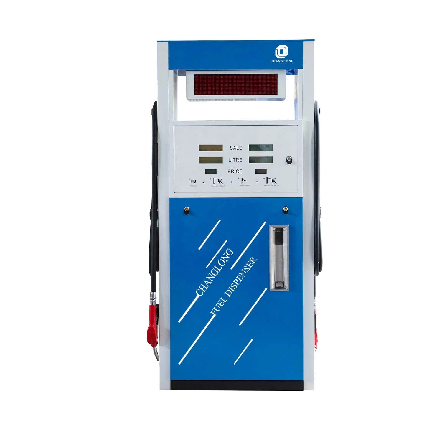 Чанлонг топливораздаточная колонка с двухступенчатым соплом DJY-121A DJY-222A E-LONG серии