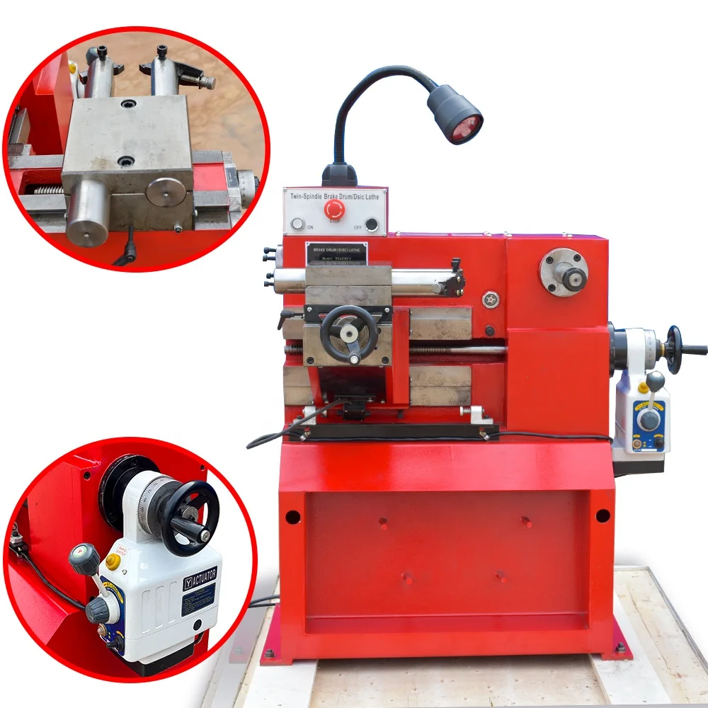 Excellent Quality Manual Brake Drum Disc grinding  Lathe Machine  manufacturer OEM CE T8445A T8445 T8445fcv
