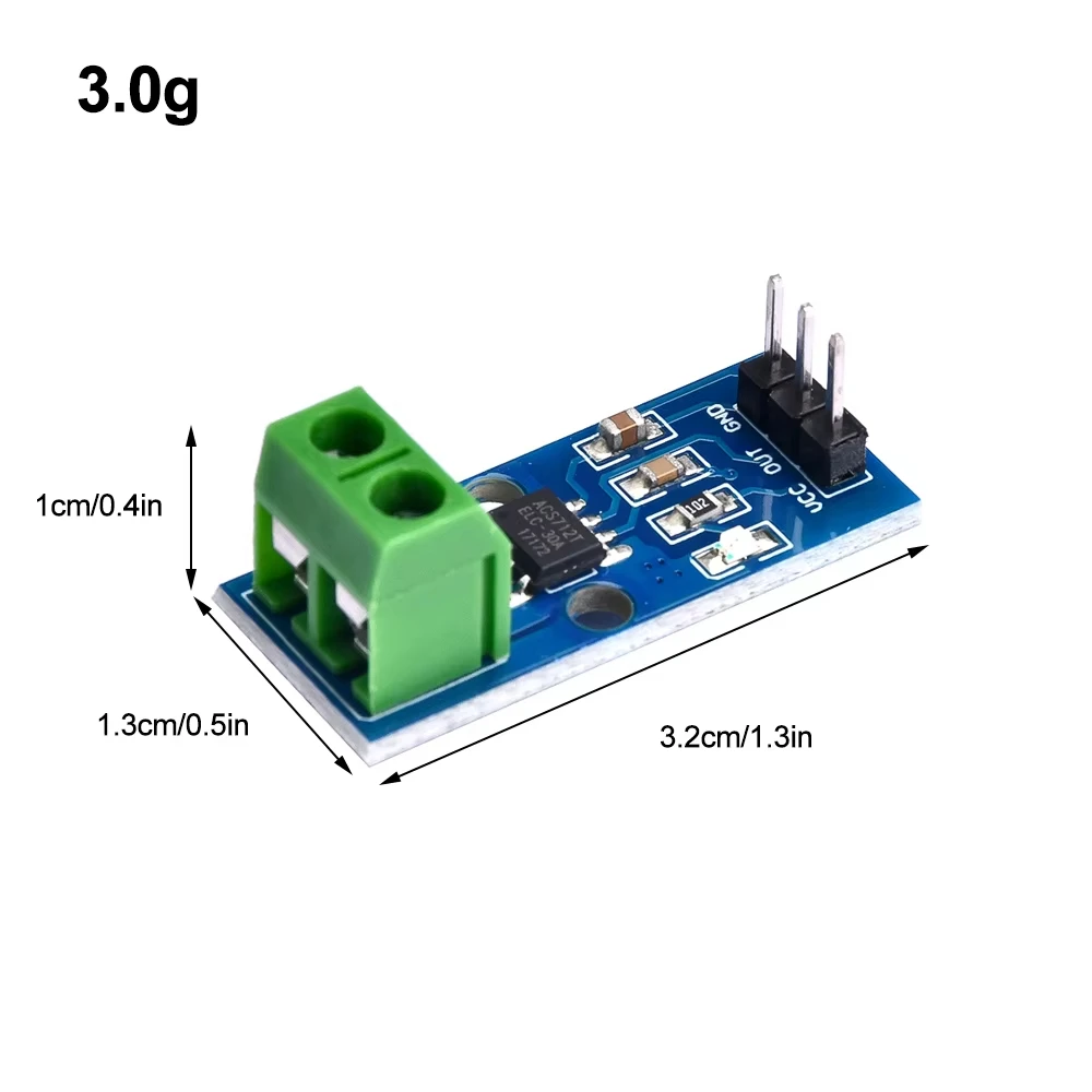 Модуль датчика тока RNSbot ACS712 5A/20A/30A для Arduino проектов