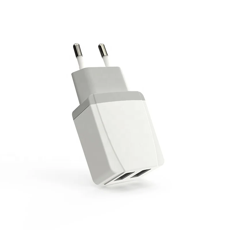 YC-209B Hot Selling Wholesale Micro USB Charger 2 Port Mobile Phone Charger Power Adapter For Earphone Power Bank