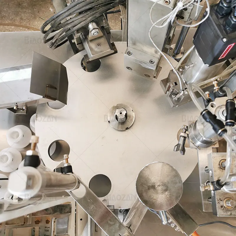 Semi-Automatic Filler and Sealer to Fill Products in Cylindrical Metal / Laminate / Plastic Tubes and Close Tubes