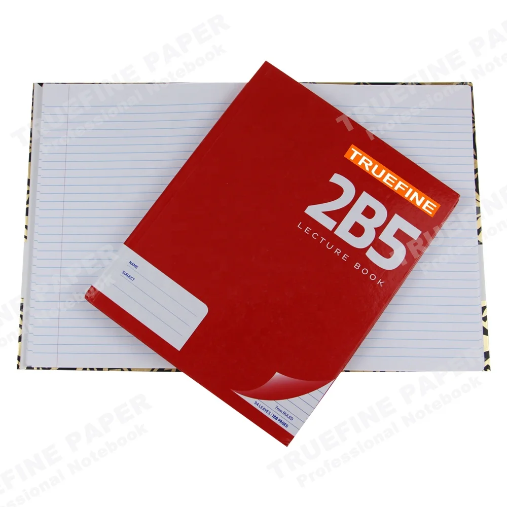 A4 Stationery School Writing 96 Sheets Promotion Paper Notebook Custom Made