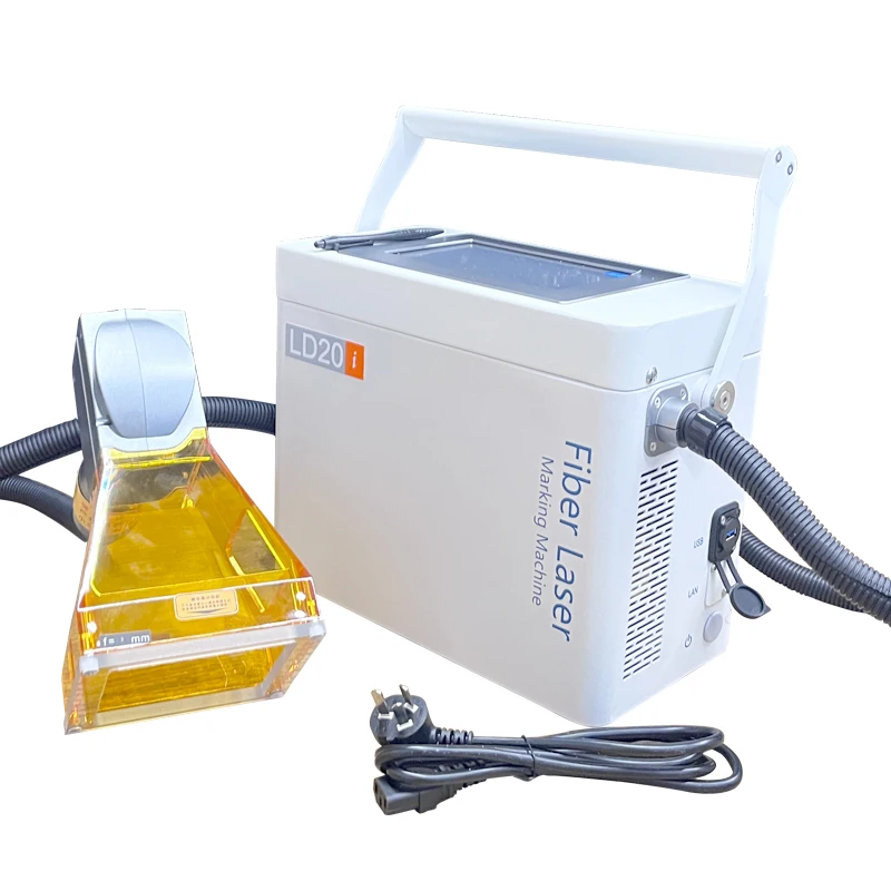 2022 Cheap Small Portable Laser Marking Machine For Metal Handheld Fiber Laser Marking Engraving Machinery QR Code Engraver