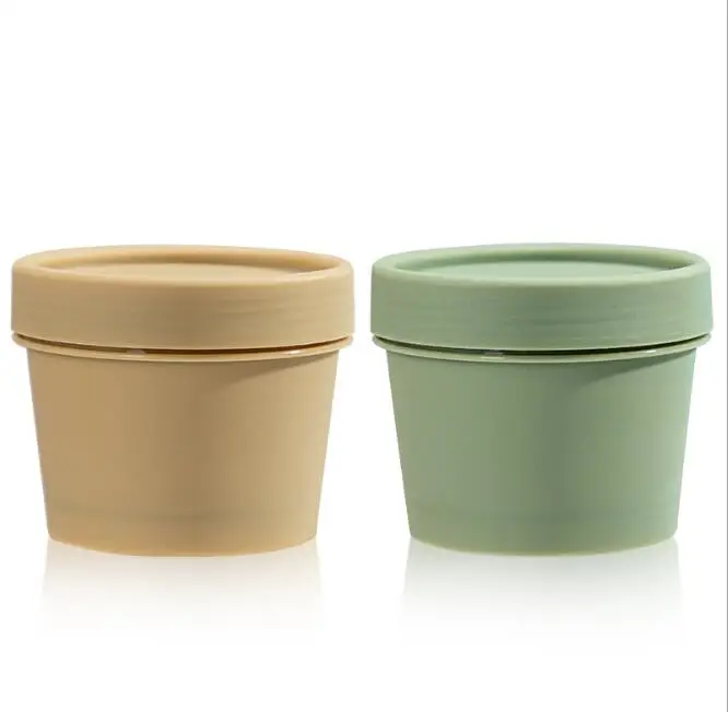 WHOLESALE EMPTY FROSTED 100ML Bath Salt Scrub ALOE VERA GEL PP Plastic jar container bottle