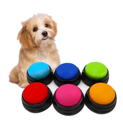 Factory Custom Wholesale Pet Talk Training Buzzer Dog Voice Recordable Communication Button