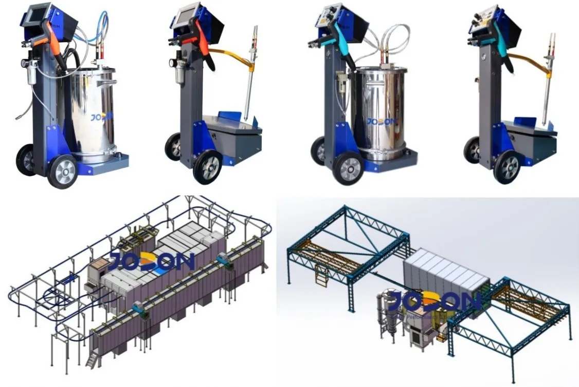 Box Feed Manual Powder painting gun