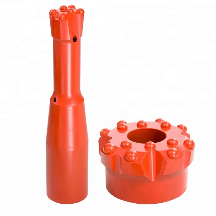 Maxdrill Top hammer Reaming tool pilot bit reaming bit R32 12 degrees taper 41mm Carbide Button for enlarge the drill hole