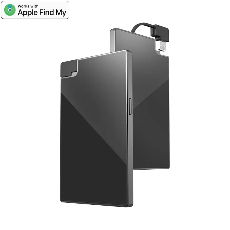 Ultra Slim emergency supply Wallet Finder Airtag Works With Apple Find My Device Anti Lost Global Tracker Locator for iPhone15
