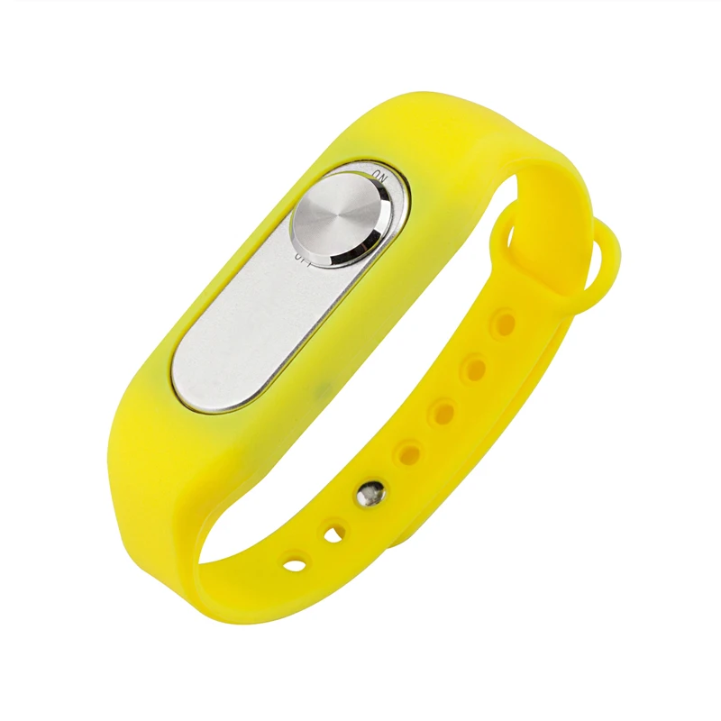 WR-06 Wearable Wristband Bracelet 4GB/8GB/16GB/ 70H Digital Voice Recorder Wrist Band WAV Recording Format