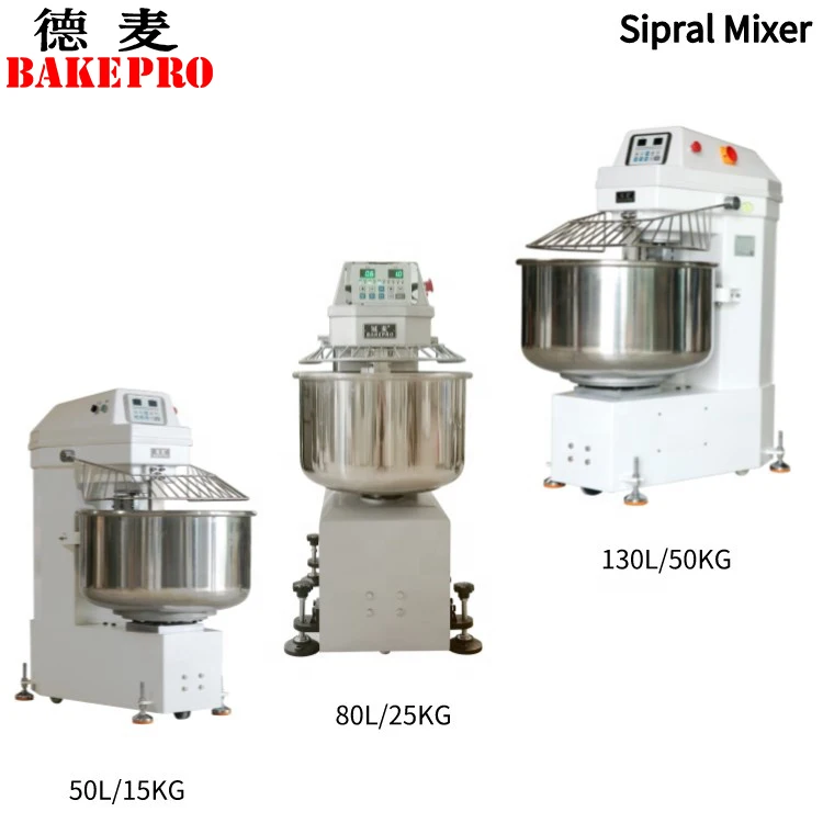 BAKE PRO BM-50 Commercial bread dough mixer of baking equipment to mix 50kg flour industrial bread dough mixer