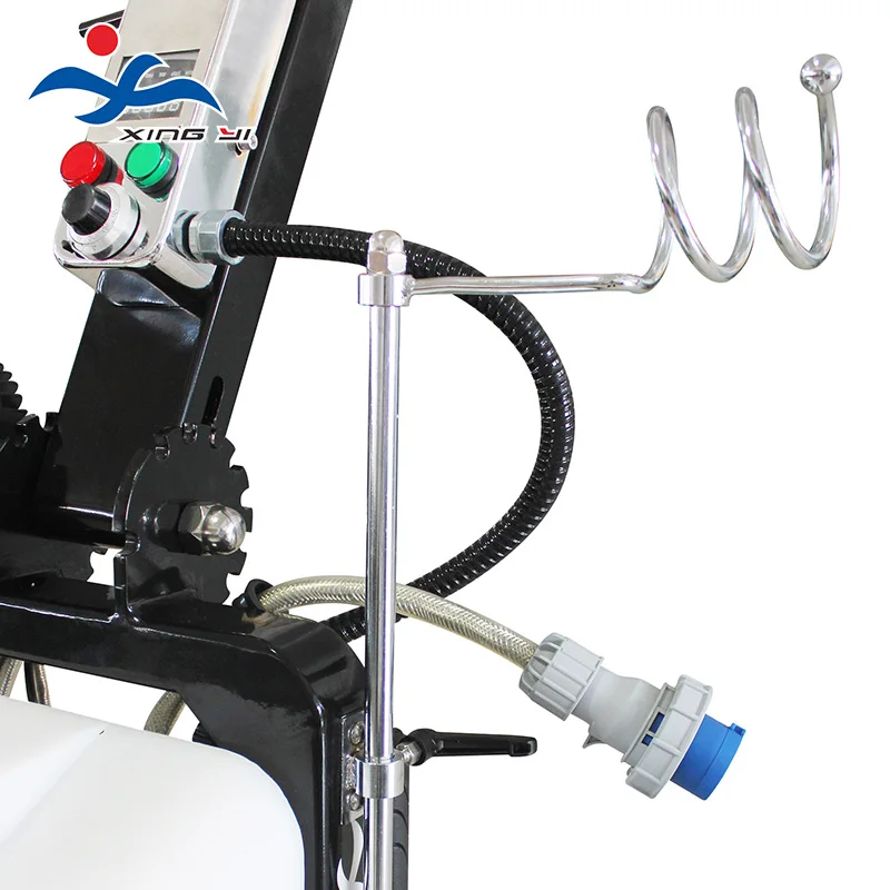 Electric Manual Diamond Grit Reinforced Crystal Industrial Terrazzo Hand Stone Marble Concrete Flooring Polishing Machine