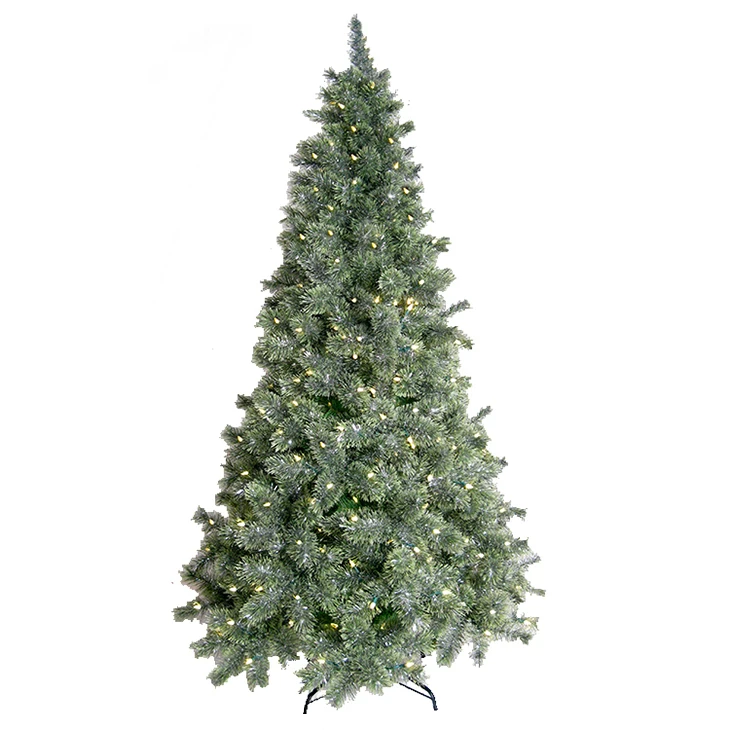 2022 Factory Wholesale Lights Decorated Christmas Pine Needle Tree 150cm Holiday Home Decoration