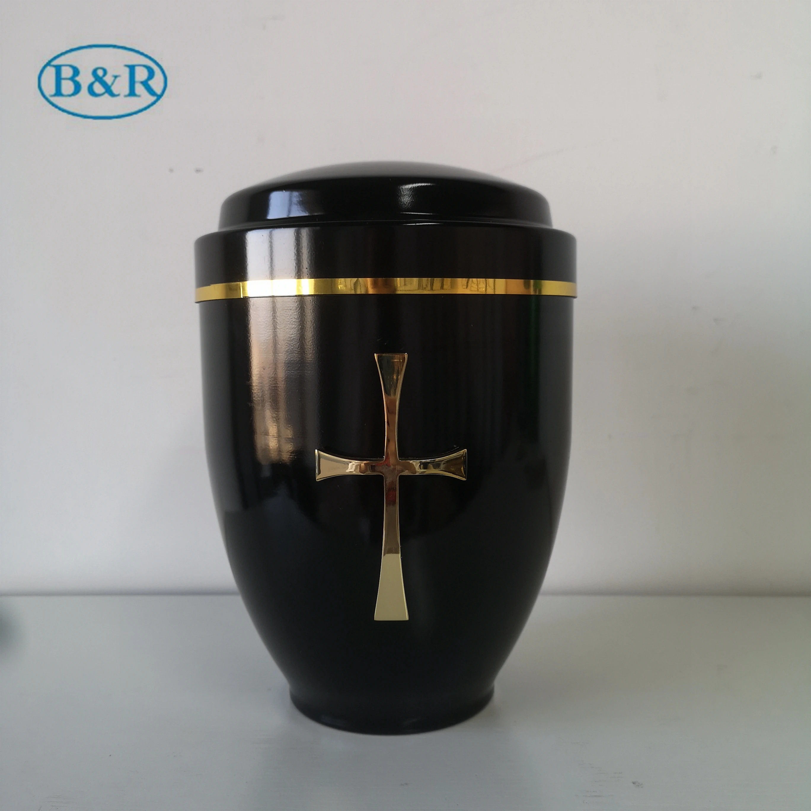 
U002 Nice quality funeral meta urn for human ashes 