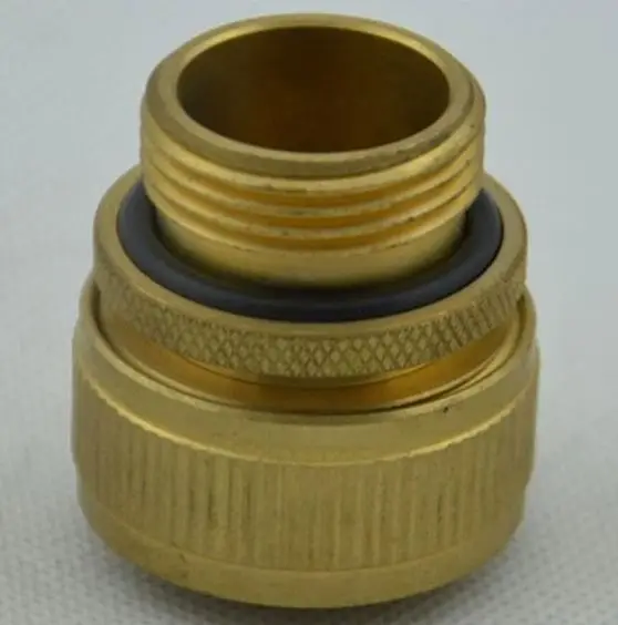 Custom made precision machining copper garden fitting coper male fitting