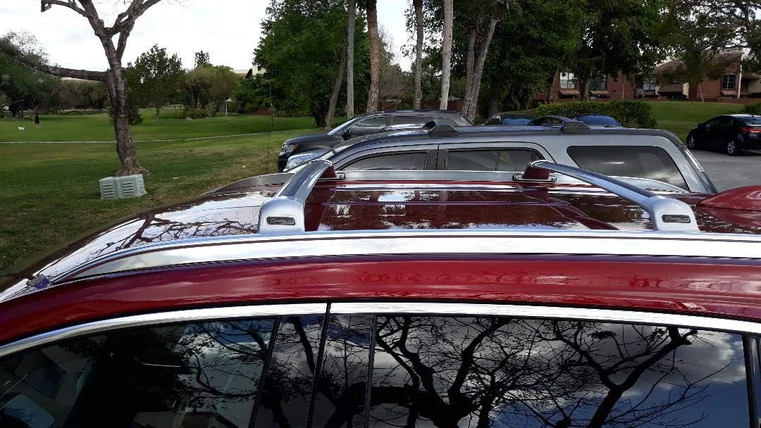 OEM Aluminum Car Accessories Black Flat Customized Roof Rail Roof Rack For Cadillac Xt4/5/6