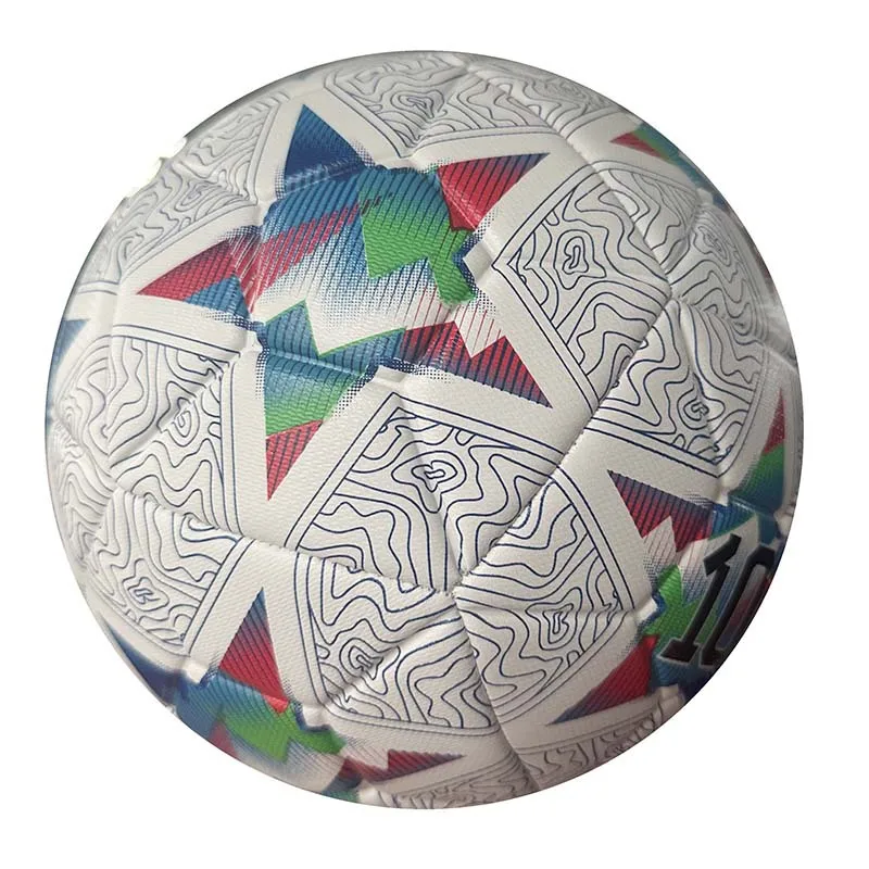 Custom Logo And Size Pu Soccer Ball Official Game PVC TPU Football