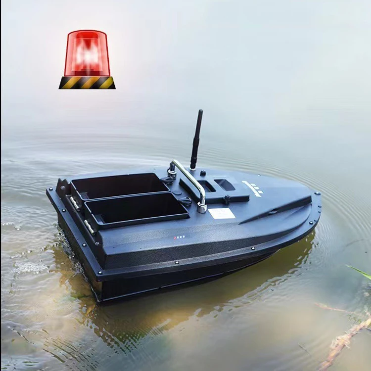 Gps 500m Remote Control Rc Fishing Bait Boat Auto Cruise Control 2kg Loading 3 Hoppers Gps Rc Nesting Boat With Fish Finder