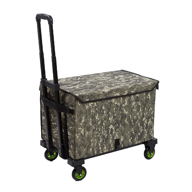 Multi Use Functional Light Weight Foldable Folding Supermarket Mall Trolley Shopping Trolley Cart