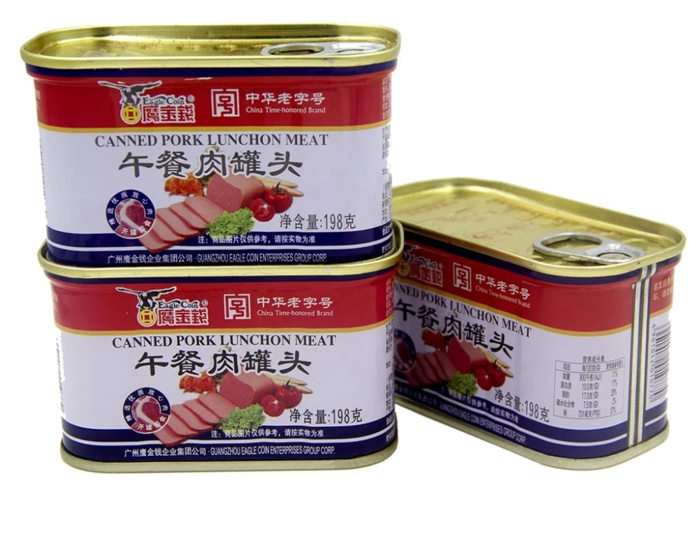 Pork Luncheon Meat Brands Canned Pork Luncheon Meat Brands 198g