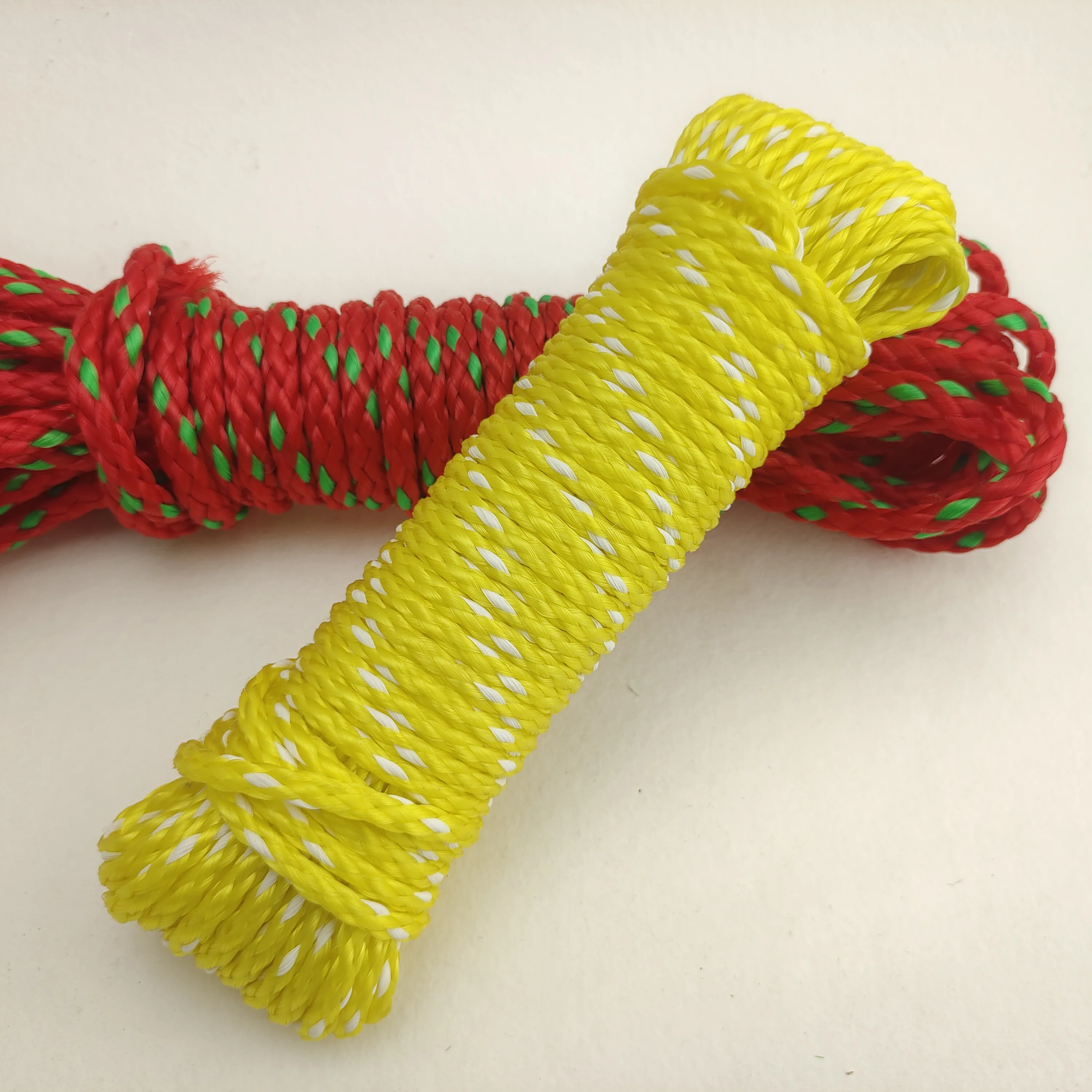 Factory Price OEM ODM Wholesale Supplier of 6mm blue rope/pe rope PE Plastic Braided Ropes