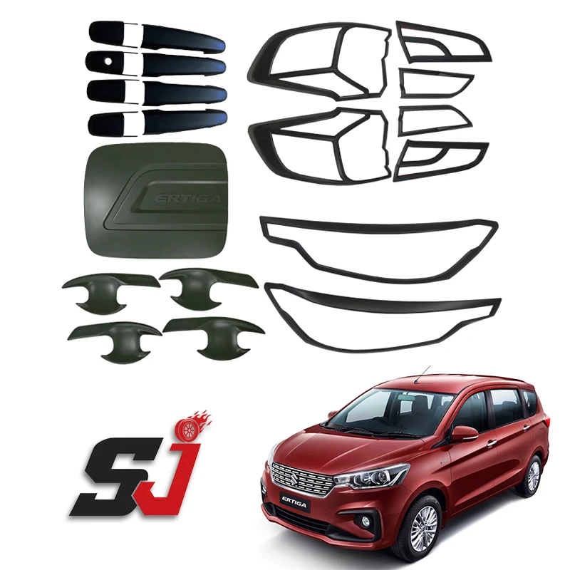 High Quality Auto Part Head Tail Light Cover Gas Tank Cover  Combo Set for Ertiga MUX Hilux Revo