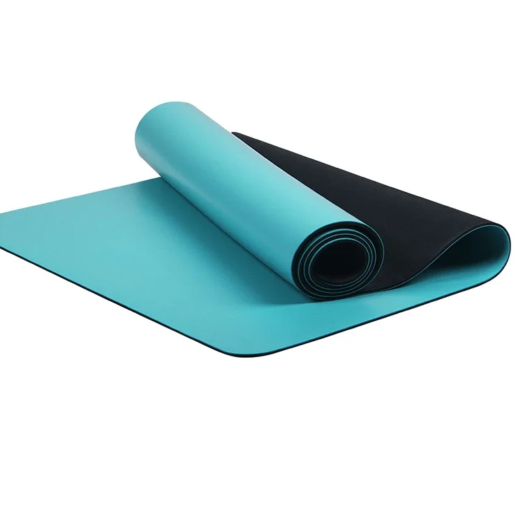 Zhensheng printed eco-friendly pu rubber yoga mat gymnastics mat