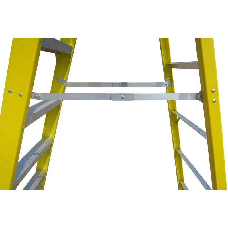 High strength a type fiberglass insulated step ladder