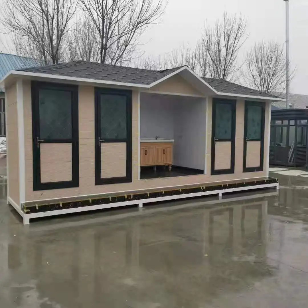 Composite Structure Multi-Compartment Portable Toilet Restroom Custom Manufacturer