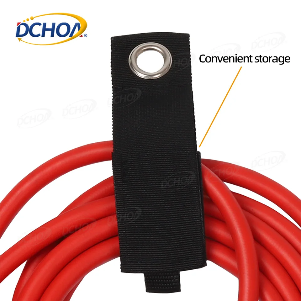 DCHOA Customized 19 feet Garden Hose Flexible Hybrid Hose Kink Free Water Hose Pipe with Sprayer Handle