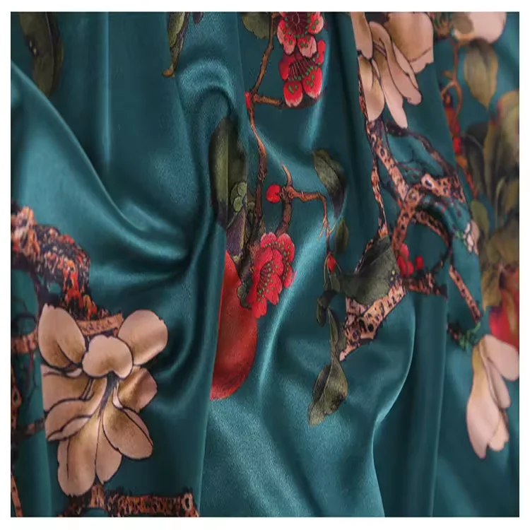 Wholesale 114 Cm 16/19/22/25mm 6a Silk Fabric 100% Pure Silk Good Price Charmeuse Silk Fabric