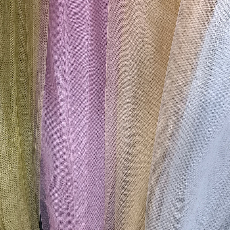 Тюль сетчатая ткань эластичная 100% нейлоновая Тюлевая ткань для детей оптовая продажа Тюлевая ткань для невесты