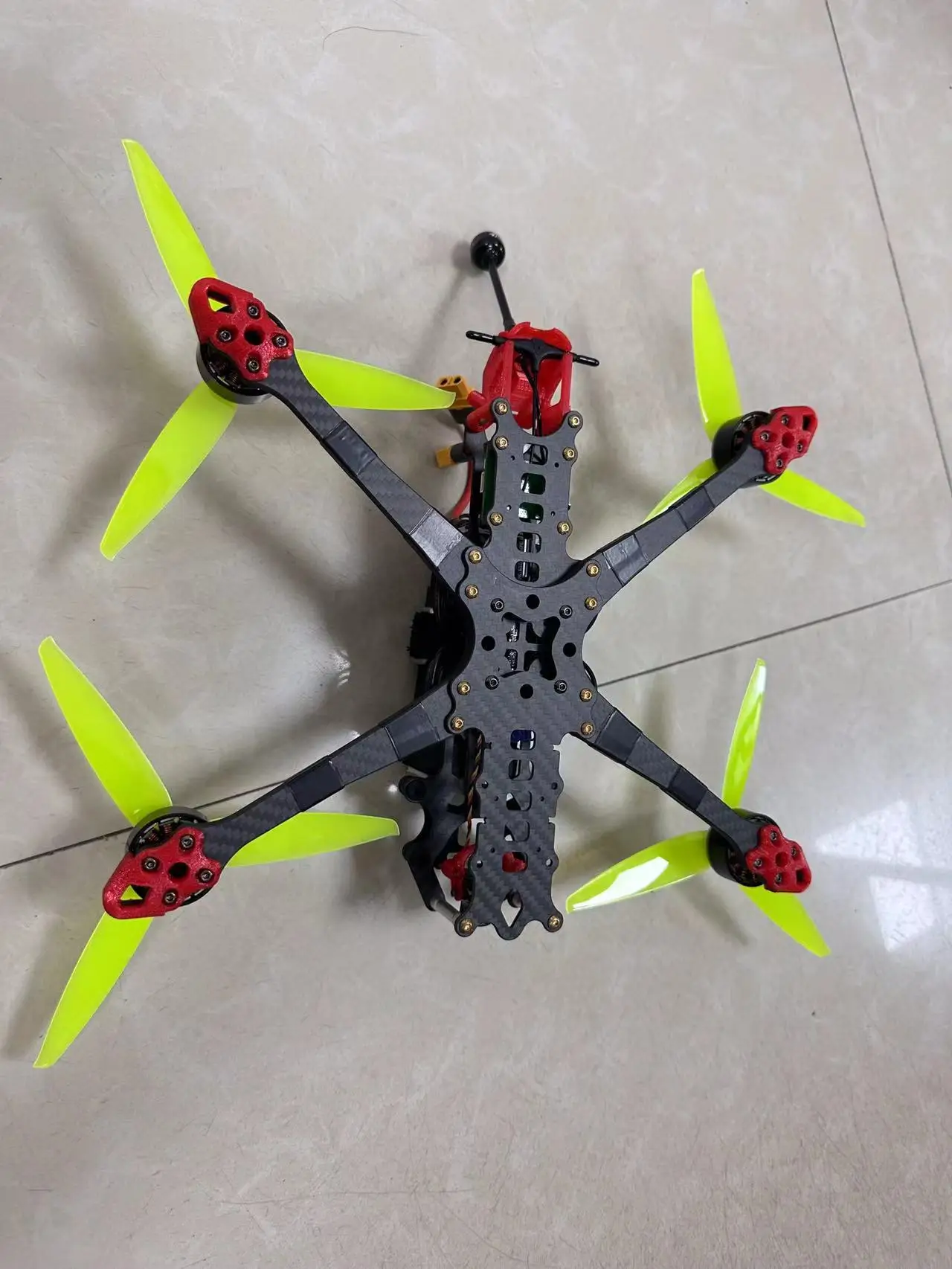 FLH7 drone 7-inch New FPV RC Drone Combo With 4K Ultra-wide Angle Camera carry 3.5kg  For 7km HD Image Transmission