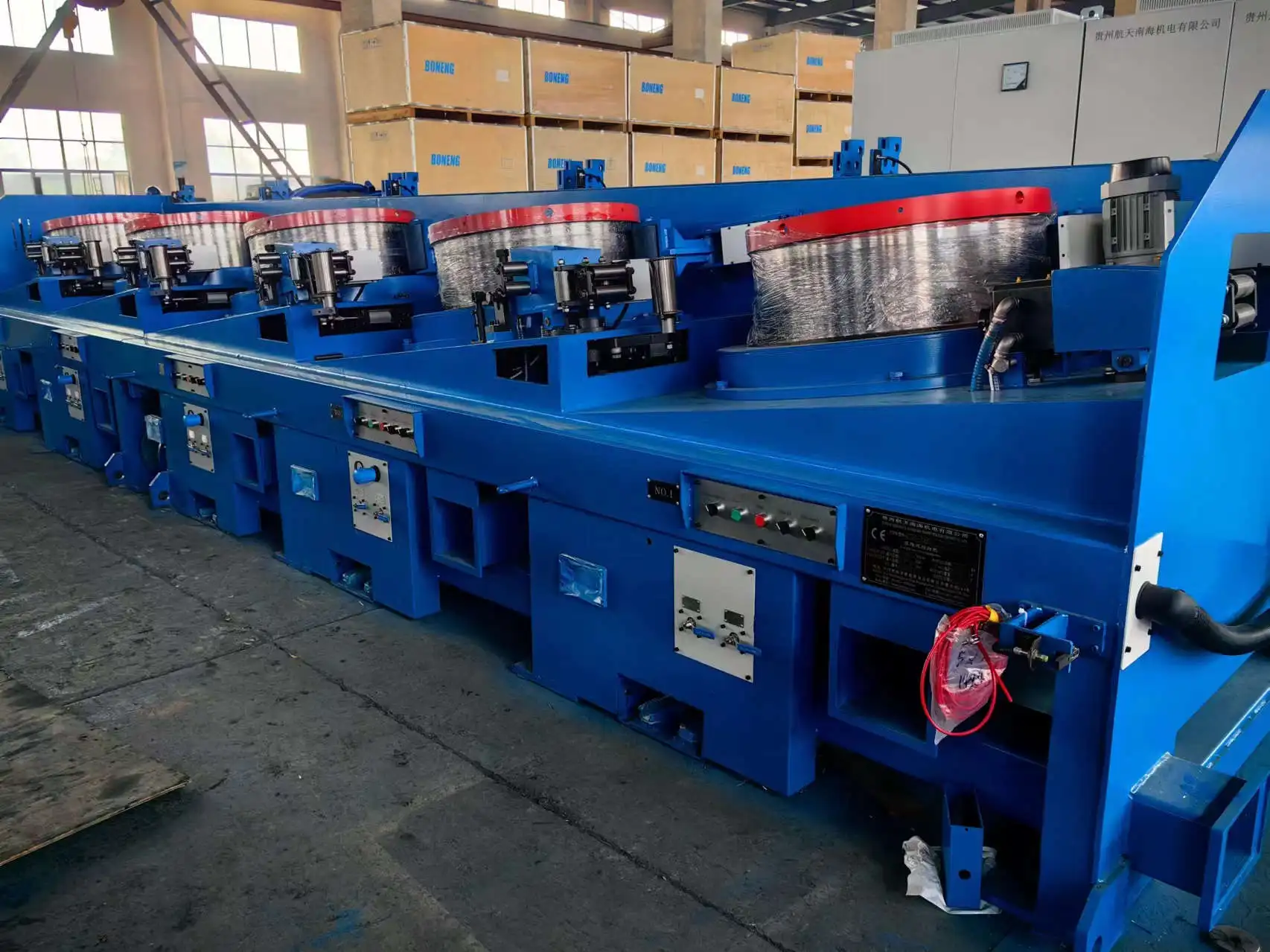 Pulley Straight Forming Steel Medium Drawing Straight Wire Drawing Machine