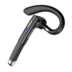 NEW BT Business Earphone Wireless Earbuds Single Handsfree For Driving HD Call Headphone Microphone Headset