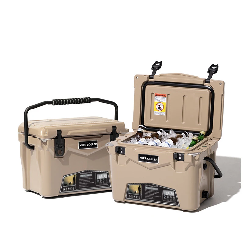 KUER wholesale high quality 35QT Portable YETY Cooler Box Ice Chest Cooler Box Portable Cooler Box