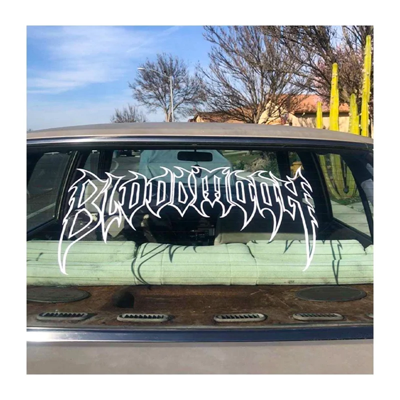 Waterproof UV Resist Business Logo UV DTF Transfer Sticker Custom Print Vehicle Car Window Windshield Decals Banner Stickers