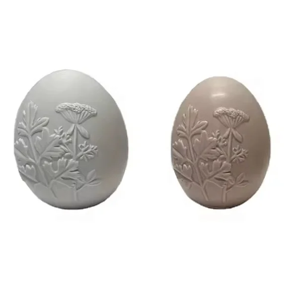 NORDIC EASTER CERAMIC SPRING DECORATION egg shape ceramic tabletop home decoration