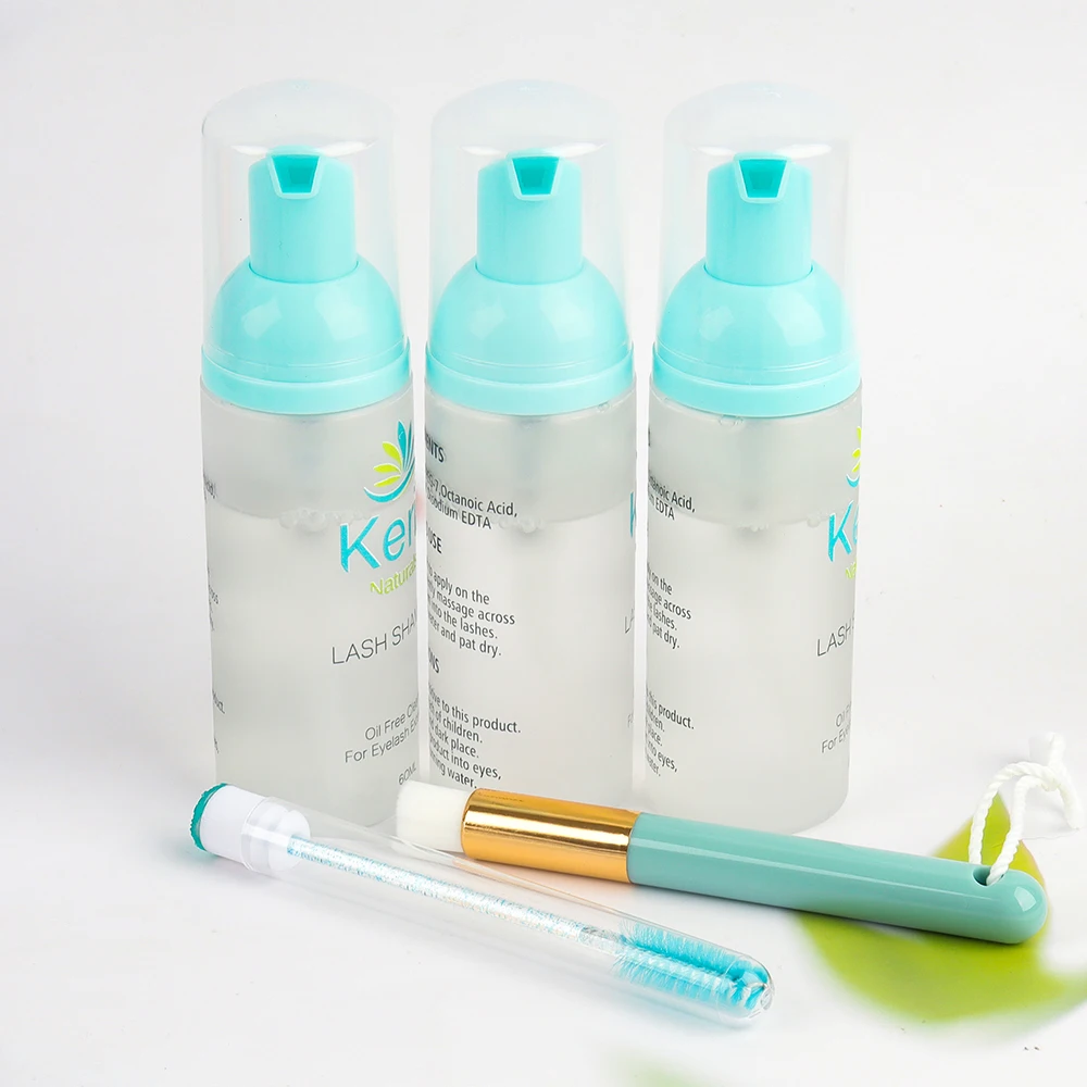 Пользовательский Lashshampoo частная торговая марка, очищающее средство для ресниц, средство для удлинения ресниц, шампунь для умывания ресниц, пенопласт для ресниц