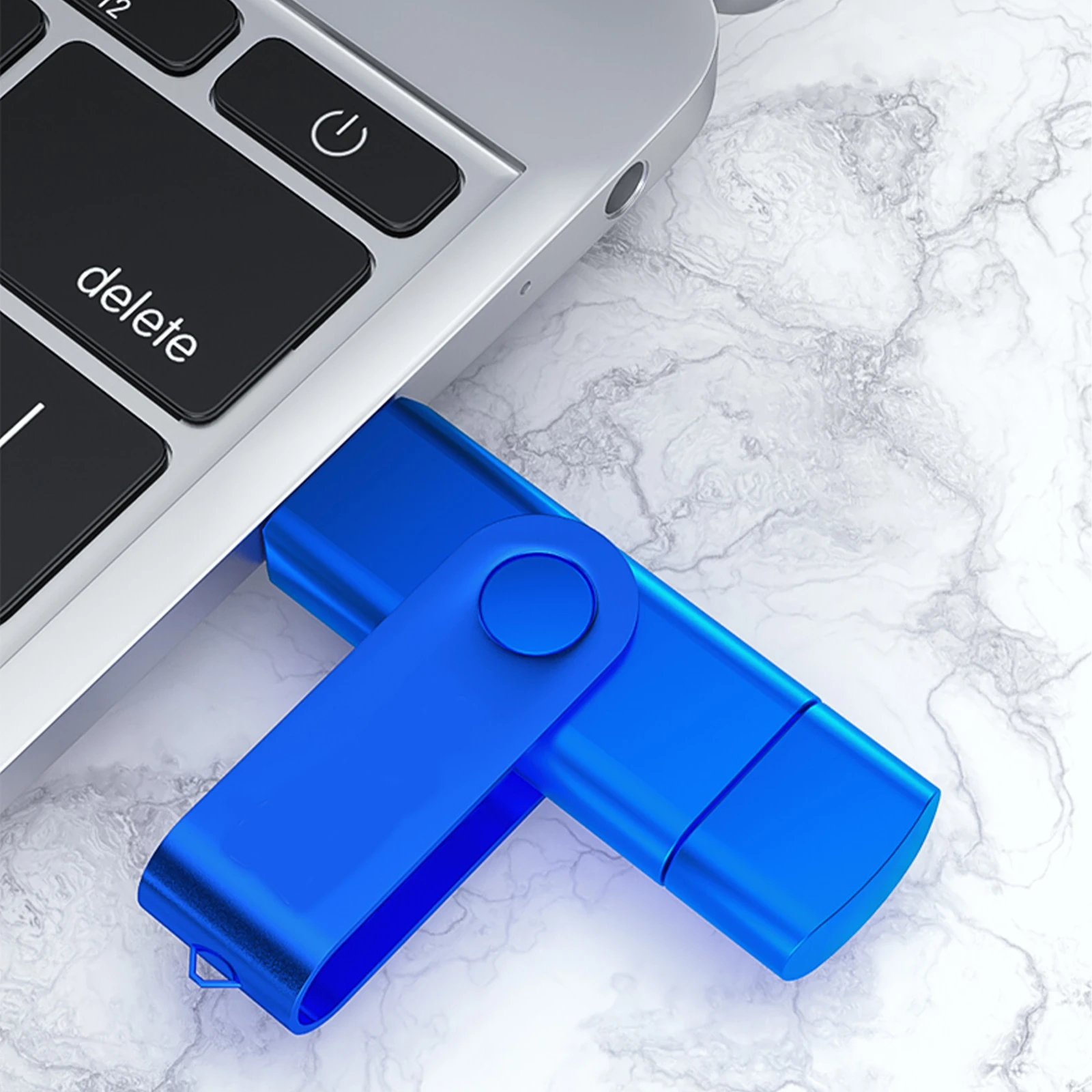 Type C 2 in 1  Usb Flash Drive OEM/ODM USB 2.0 1G 2G 4G 8G 16G For Cell Phones