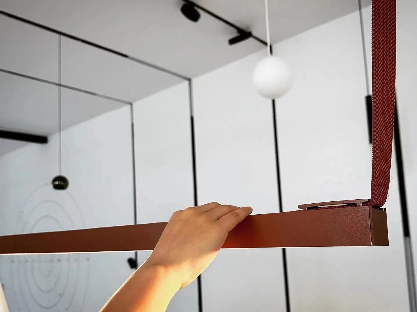 ECOJAS ETL Led Track Belt Light System Linear Lighting For Home Residential Artistic Light