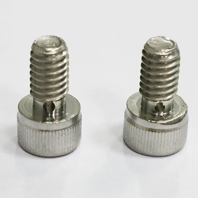 DIN912 Hexagon Allen Socket Screw Cup Head Cylindrical Knurled  Head Through Hole Thread Plastic Insulating Bolt