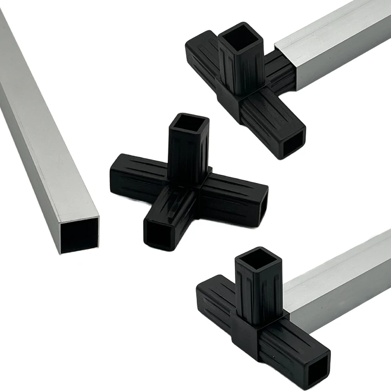 20Mm 25Mm 30Mm Adjustable 2 3 4 5 6 Way  Nylon Pp Pvc Aluminium Square Tube Plastics Corner Connector