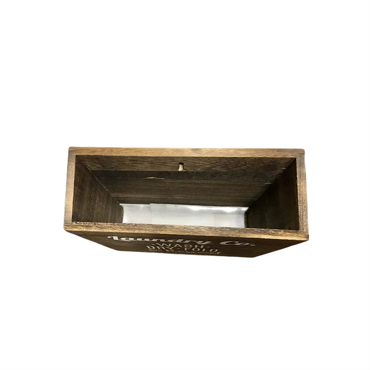 Mountable Lint Box Holder Trash Can Or Organization And Storage Bin Washer Dryer Supplies Laundry Room Wooden Lint Bin