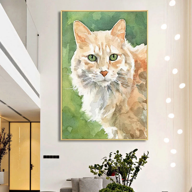 Museum quality custom professional realistic art 3d dog pictures handmade oil painting
