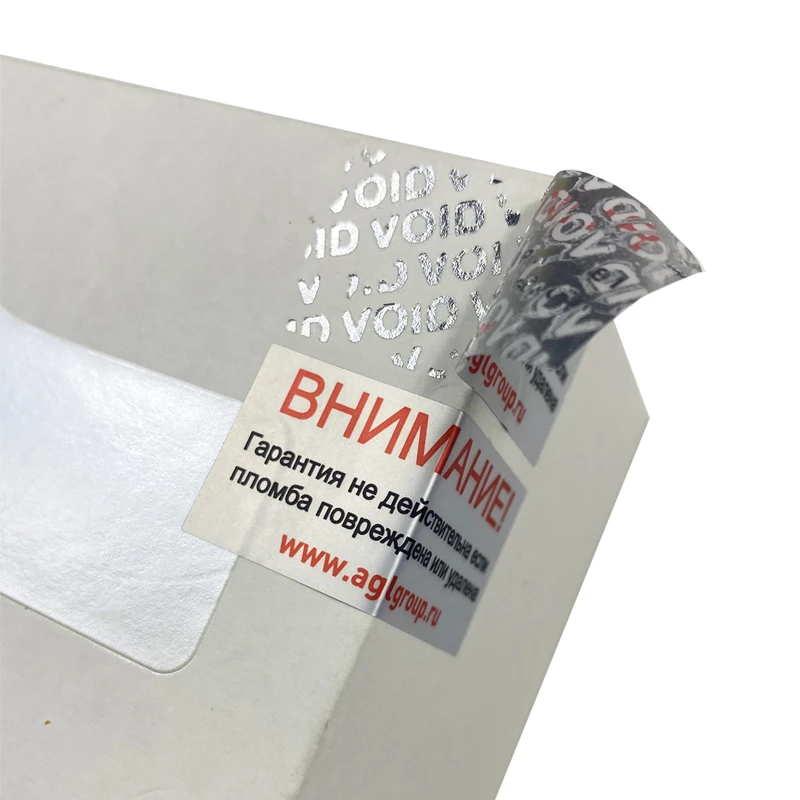 Wholesale Drop Shipping Open Tamper Proof & Evident Security Packaging Label Tape Anti-Fake with Warranty VOID if Opened