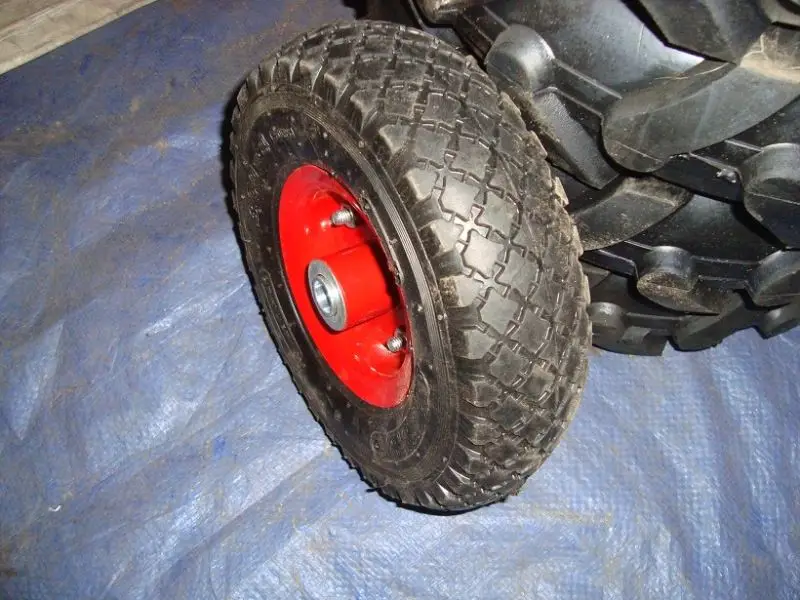 8inch 200mm 2.50-4 pneumatic wheel for air compressor