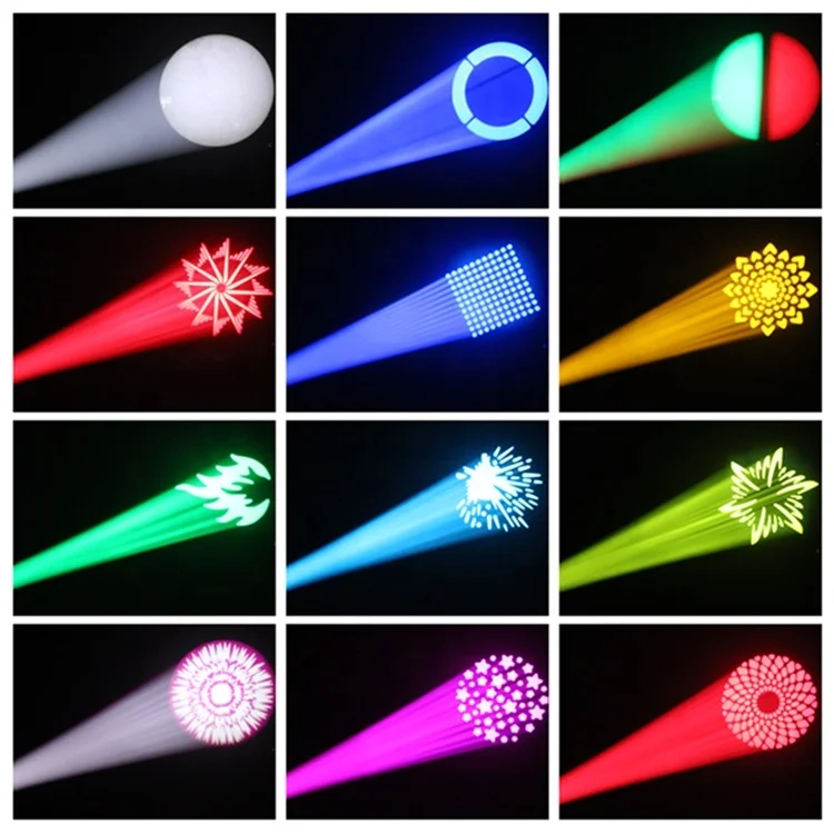 Guangzhou Factory DMX High Lux Night Club DJ LED Stage Lights 120W Spot LED Moving Head Lighting for Party Disco Event Lights