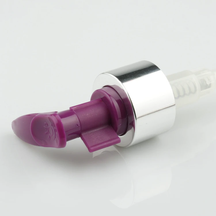 Hot Sales Purple PP Plastic Emulsion Pump Head Silver Alumina Left and Right Switch Pump