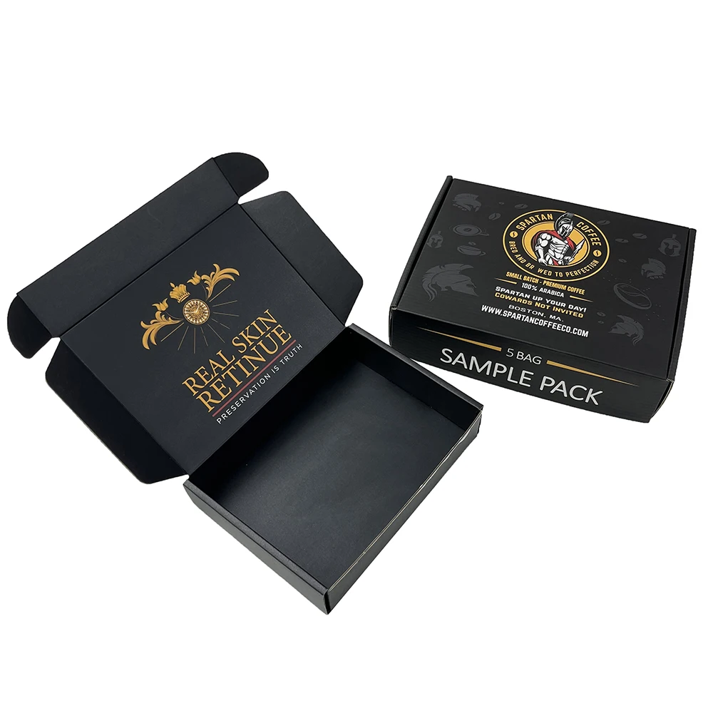 Wholesale Custom Printed checking key-2 Luxury it Rigid Paper Cardboard Black Simple Empty folding Gift Box