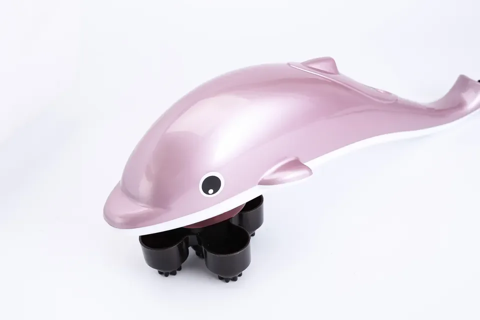 Hot sell Handheld Electric Dolphin Infrared Massage Hammer for Muscles Pain Relief